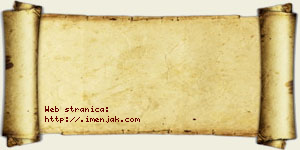 Jasmina Naumović vizit kartica